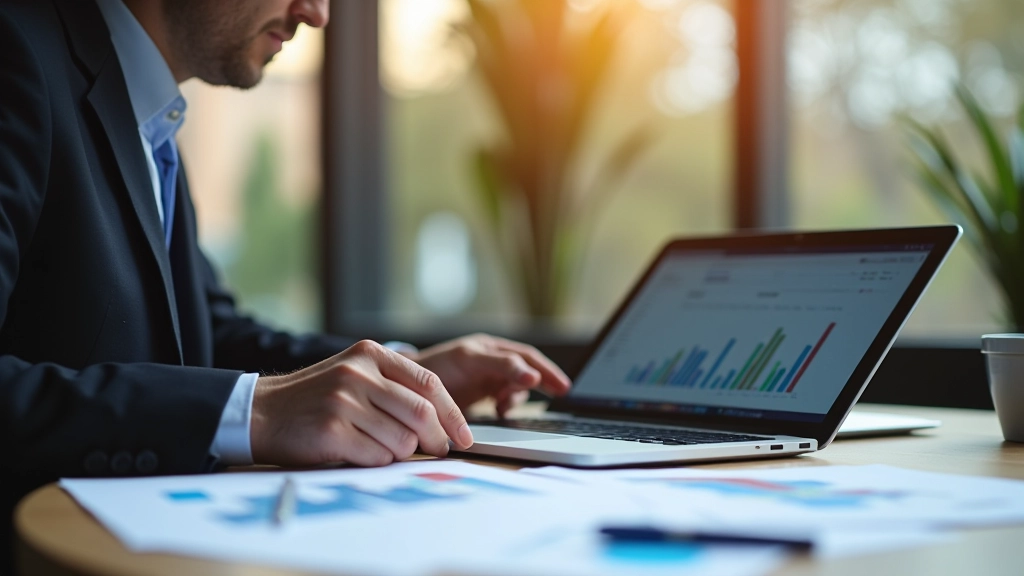 Fondų portfeliai rodomi skaitmeniniame ekrane su įvairių rūšių investicijomis
